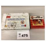 CONTRACTORS FIRST AID KIT, 330 STARTING. KIT FOR