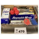 FILTERS, FOIL, SCISSORS, MISC