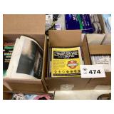 3 BOXES ASSORTED SPORTS MAGAZINES