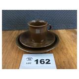 FIESTA WARE CUP SAUCER AND PLATE