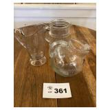 GLASS PITCHERS 3