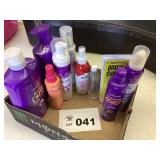 HAIR STYLING PRODUCT FOR CURLS (MOST ARE FULL)