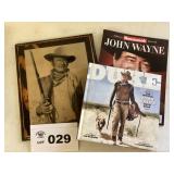 JOHN WAYNE PICTURE AND BOOKS