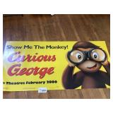 LARGE CURIOUS GEORGE MOVIE POSTER
