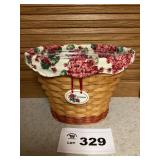 LONGABERGER GERANIUM BASKET