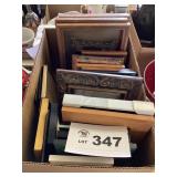 ASSORTMENT OF PICTURES FRAMES