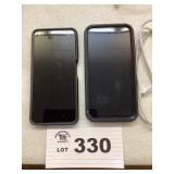 2 SAMSUNG PHONES, CHARGER
