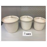 PFALTZGRAFF CANISTER SET 'SUNRISE PATTERN'