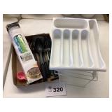 SHELF RISERS / UTENSIL TRAY / UNTENSILS / FOOD