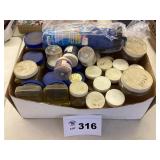 EMPTY STORAGE CONTAINERS / SEWER HOSE