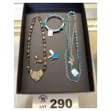 ONE LIA SOPHIA NECKLACE, BRACELET AND EARRING /