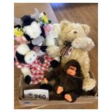 STUFFED ANIMALS / COWS / MONKEY / BEAR