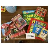 CHILDREN GAMES PUZZLE AND BOOK