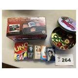 CARD SHUFFLER / CARD GAMES / CARROM PIECES
