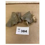 PAIR OF MILITARY GAITERS/ANKLETS WWII