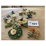 FISH POND FLOATIES, WIRE ART