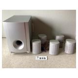 REGENT SURROUND SOUND WITH SUBWOOFER