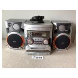 PHILLIPS CASSETTE, CD, STEREO