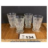 CLEAR MOON AND STARS GLASSES