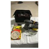 PERFORMAX PALM SANDER, HYPER TOUGH BAG, SANDING