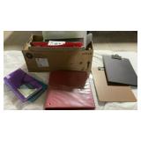 CLIPBOARDS, NOTEBOOKS, ETC