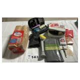 LUNCH BAGS, CURTAINS, CARDS, MISC