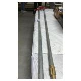2 WATER SPIGOTS, 6 FEET LONG