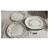 CORNING WARE PLATES, PLATTERS  matches lot 116