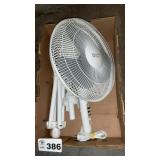 COMFORT ZONE STANDING ROTATING FAN