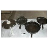 ASSORTED SKILLETS