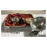 EXTENSION CORDS, DROP LIGHT, HEAT LAMP