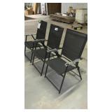 3 LAWN CHAIRS