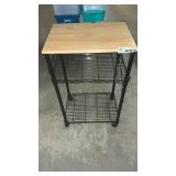 WIRE STAND ON WHEELS 15 x 21