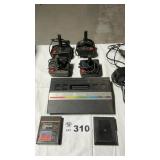 ATARI  2600 GAMING SYSTEM W 4 CONTROLLERS, GAME