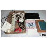 SURGE PROTECTOR, JOURNALS, LEDGER, MISC