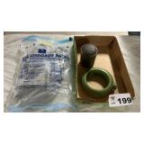 GRASS SEED, SHAKER, WATER SPRINKLER