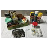 CHEMICALS, STEEL WOOL, CANDLE RINGS