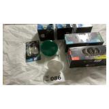 COLORED SECURITY BULBS, LED BULBS