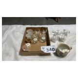 ELECTRIC CANDLES, MUSTACHE CUP, SALT PEPPER