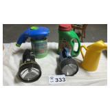 LAWN CHEMICALS,  LIGHTS