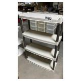 PLASTIC SHELVING UNIT