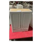 CABINET W CUBBY. 24x12.5x30