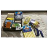 CLEANING SPONGES, MOP REFILLS,