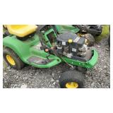 JOHN DEERE 155, LAWN TRACTOR, NEEDS WORK, NO DECK