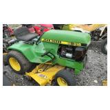 JOHN DEERE 316 GARDEN TRACTOR, 42 INCH DECK,