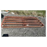 2 STEEL GATES, 8 FEET