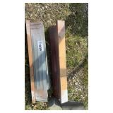 2 STEEL FOLDING SAWHORSES