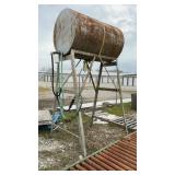300 GALLON FUEL TANK ON STAND