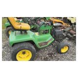 JOHN DEERE 316, GARDEN TRACTOR, NEEDS WORK, NO
