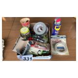 MISC TAPES, TOOLS, HARDWARE